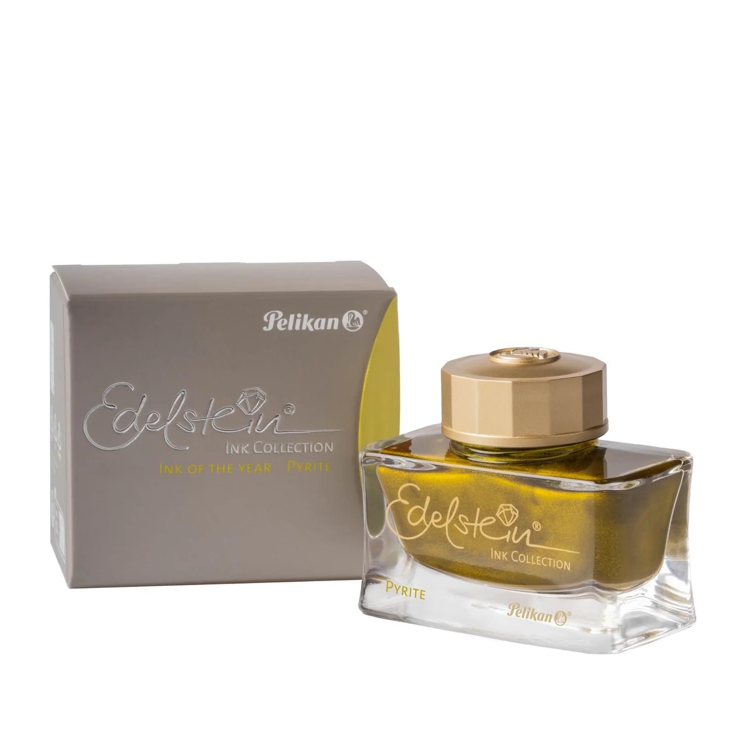 【稀少品】ペリカン エーデルシュタイン 50ml パイライト 2026 限定 Amazon.co.jp: Pelikan ペリカン ボトルインク エーデルシュタイン